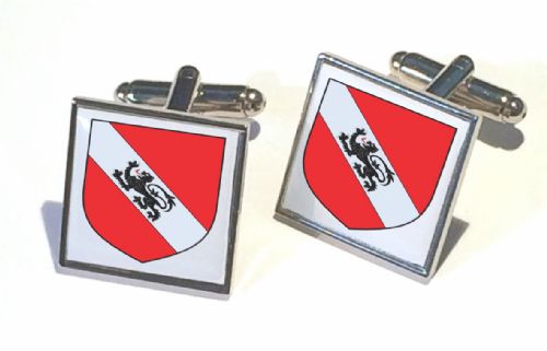 Family Crest Cufflinks Squ